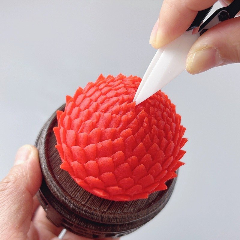 和果子工具剪刀现货日本和菓子铗细工剪唐果子工具套装