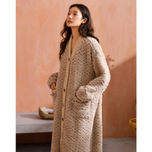 珊瑚绒加厚加绒长款 睡袍女秋冬季 2025新款 气质高级感睡衣冬天浴袍