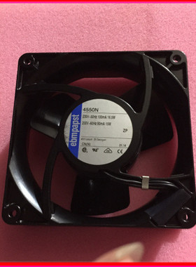 TYP 4550N 220V/230V 15W 原装正品德国PAPST 全金属耐高温风扇