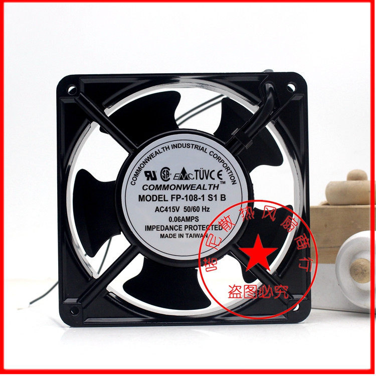 FP-108-1 S1BU EX-S1-B 台湾三协12038 415V 滚珠散热12CM风扇