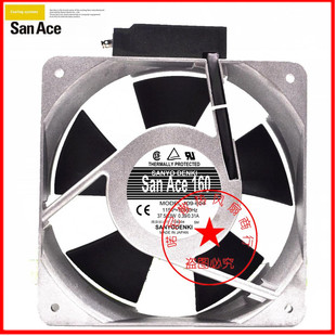 604 115V 37.5 原装 160 109 33W 50MM铝框交流风扇 正品