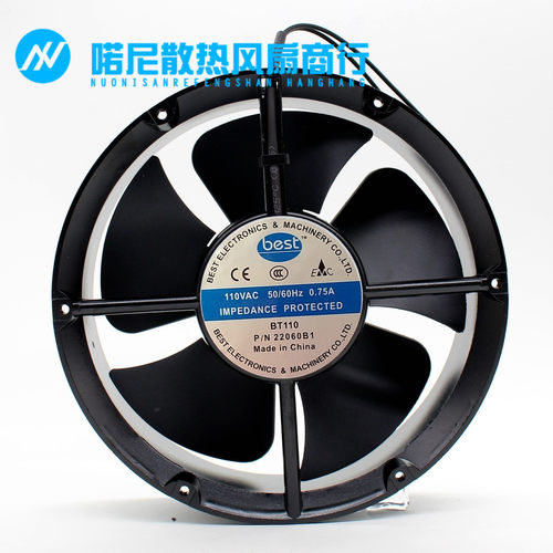 正品BEST风机110/220/380V机柜BT110 P/N22060B1/B2/B3散热风扇