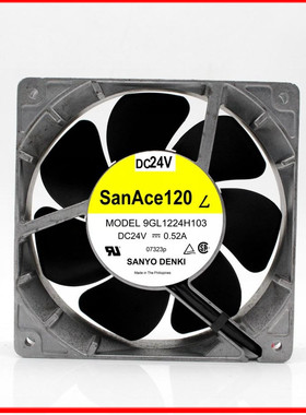 三洋 SANACE120L 9GL1224G103 12038 24V 0.52A 12CM 变频器风扇