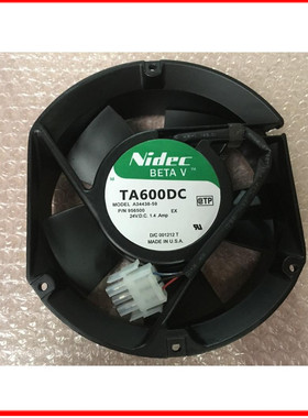 Nidec尼迪克TA600DC A34438-59 EX DC24V 1.4mp UPS电源风扇17251