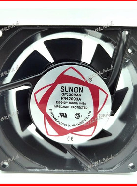 SF23093A P/N2093A 9CM 220v 交流散热风扇SF23090AT 9038HSL