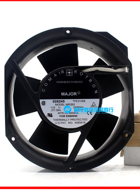 ComairRotron风扇Major 028245 MODEL MR2B3 115V 30/31W交流风机