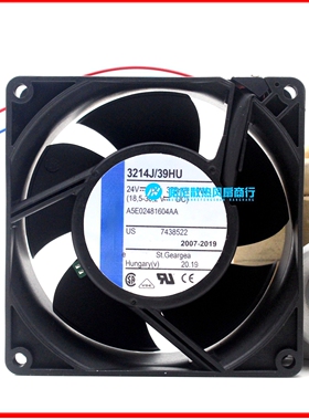 正品德国 9CM 3214J/39HU 24V 375MA 9W 9038散热风扇