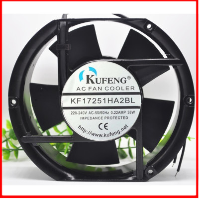 全新 KUFENG KF17251HA2BL 220-240v 0.22AMP 38W 电焊机散热风扇