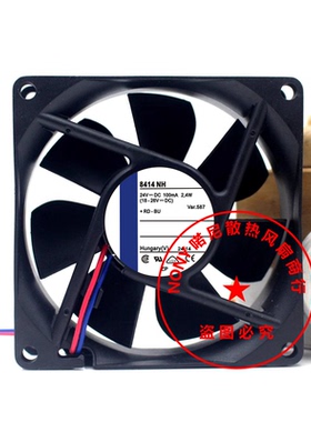 德国进口 24V 8025散热风扇TYP 8414HR/NGH/NGM/NH/NHR 8414N/2G