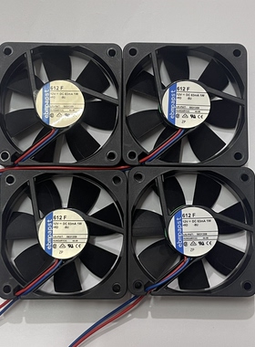 全新德国ebmpapst 6015 6CM TYP 612F 12V 1W 静音变频器散热风扇