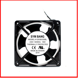 A12038V2SBL 12038 230V 16W 全新SYM 60Hz BANG散热风扇