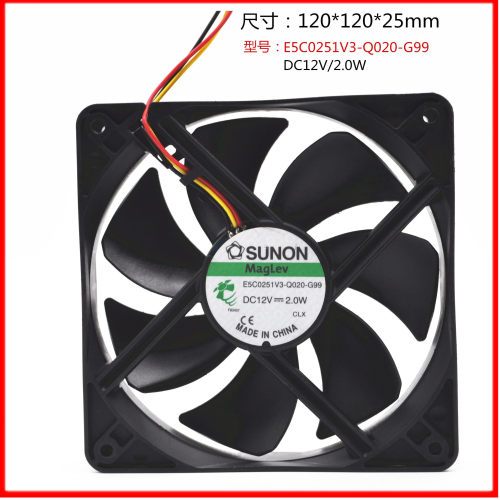 全新SUNON E5C0251V3-Q020-G99 12V 2W 戴尔Vostro 410 420 K471D