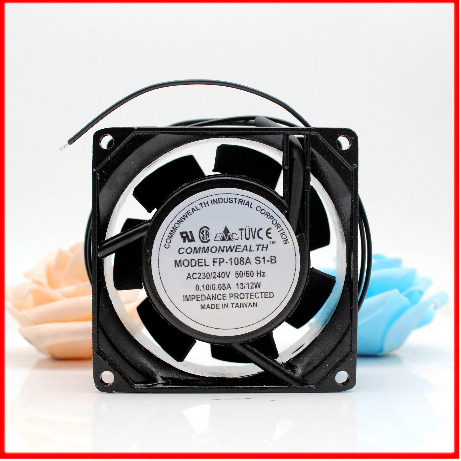 COMMONWEALTH ROTARY FAN FP-108A S1-B 220/240V 8CM 8038 风扇