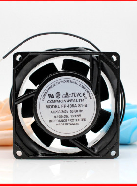 COMMONWEALTH ROTARY FAN FP-108A S1-B 220/240V 8CM 8038 风扇