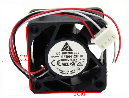 华三H3C 3600 5600交换机S5500喏尼4020风扇12V 0.15A EFB0412HHD