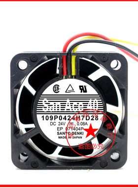 A90L-0001-0441#39 109P0424H7D28 24V 0.08A 原装发那科系统风扇