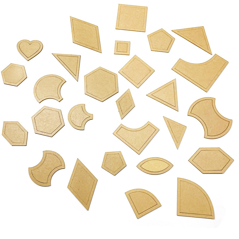 缝纫拼布工具27套透明亚克力模版