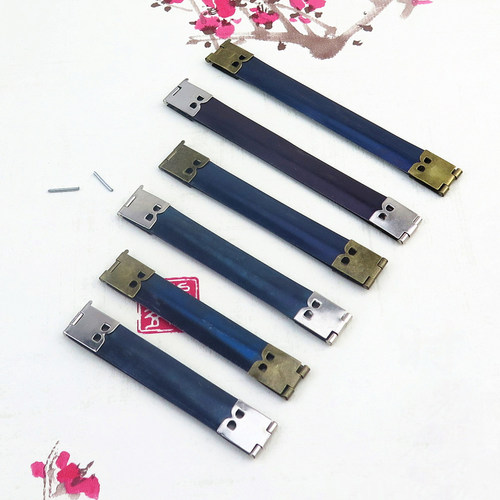 弹片口金条古铜色弹簧片弹簧条