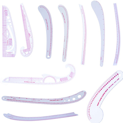 套装多功能袖笼放码尺