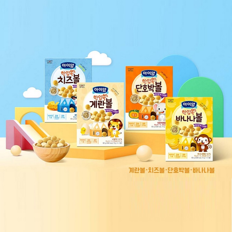 零食 日东福德食小馒头多种口味 7+