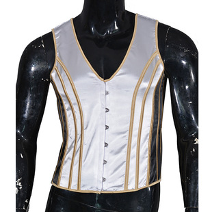 Waistcoat shapewear for men 夏色丁黑色马甲男士塑身衣收腹上衣