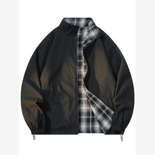 Men's cargojacket Loose jacket工装夹克宽松双面穿翻领潮牌外套