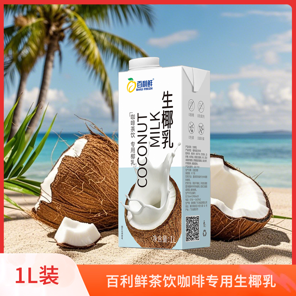 椰子系列生椰乳商用植物蛋白