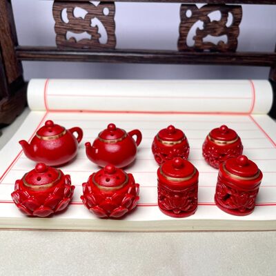 高含量朱砂紫金砂香囊礼物新中式包包钥匙扣吊坠挂件配饰