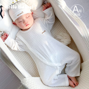 1岁3个月 4哈衣女5宝宝男6睡衣0 薄款 新生婴儿儿连体衣服纯棉2夏季