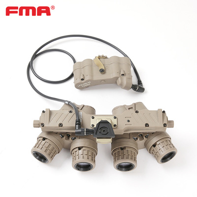 FMA高端GPNVG18四筒夜视仪模型功能版电池盒CAG三角洲ANVIS BNVS