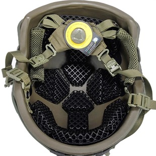 新式头盔内衬3D打印高分子散热透气防水晶格蜂窝内衬透气空气弹簧