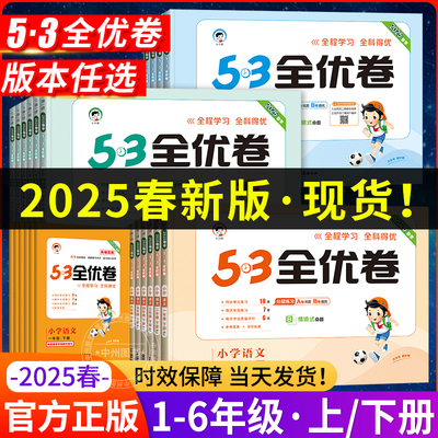 53全优卷全套五三测试卷2025新版