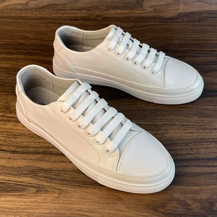 休闲鞋 男鞋 板鞋 春秋 西装 男2023新款 小白鞋 真皮男士 子男款 春季 布鞋