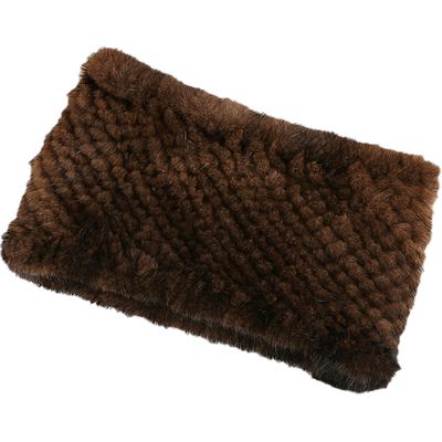 水貂毛围脖双面男士秋冬季