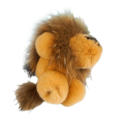 炸毛小狮子毛绒公仔礼物包挂件