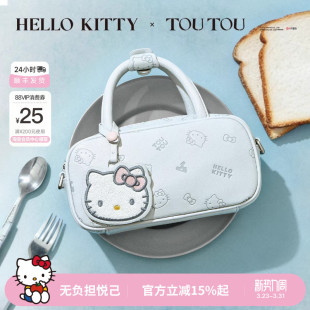 TOUTOU2026新款 hellokitty凯蒂猫波士顿包保龄球包手提包包女款