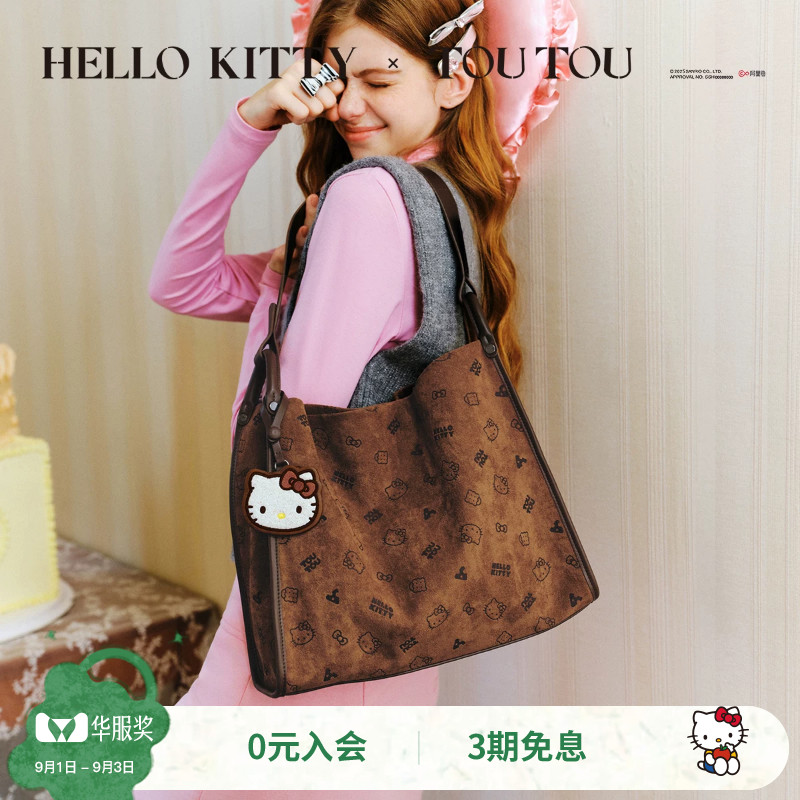 TOUTOUhellokitty凯蒂猫托特包图片
