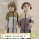 春秋季 男童分体衣服宝宝休闲春装 女童卫衣两件套 春季 儿童运动套装
