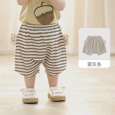 婴儿大屁屁裤夏季薄款幼儿五分裤儿童短裤超萌可爱休闲裤宝宝裤子 — 3
