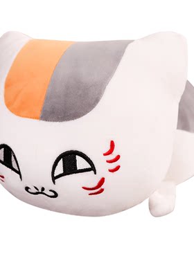 夏目友人帐猫咪老师娘口三三公仔