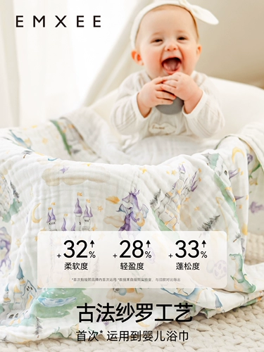 Детское марлевое хлопковое банное полотенце, плащ для новорожденных, одеяло