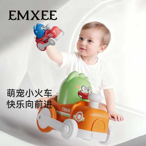 嫚熙儿童玩具车仿真火车小汽车