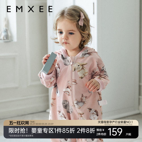 宝宝连身衣开春外出服踏春穿搭