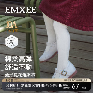 袜 打底裤 嫚熙连裤 袜子白色百搭宝宝棉袜不吊裆透气女童春夏薄款