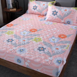 全棉夹棉加厚床笠单件纯棉防滑固定席梦思床垫床套床罩保护套防尘