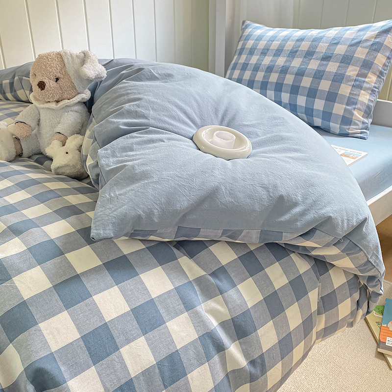 纯棉水洗棉四件套床上三件套