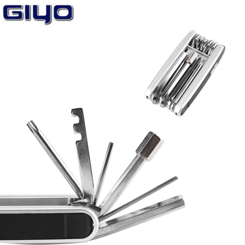 GIYO 자전거 수리 조합 도구 다기능 산악 자전거 자전거 수리 도구 PT-01 스포츠 장비