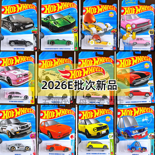 Hot Wheels风火轮2026E批次C4982新品辛普森汽车模型收藏玩具车
