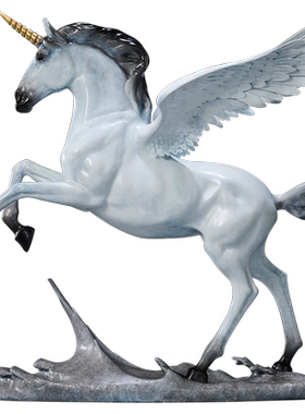 佐森独角兽纯铜摆件欧式家居装饰