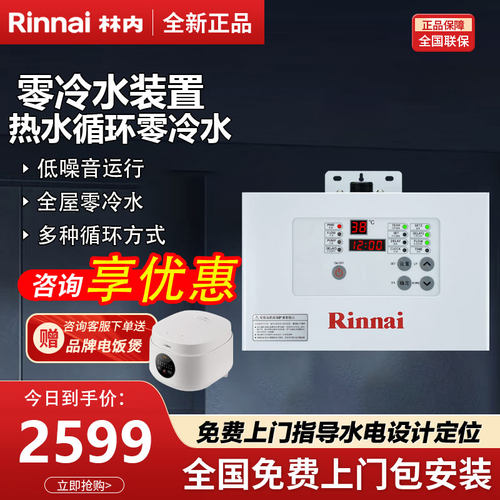 Rinnai/林内9W循环泵回水器